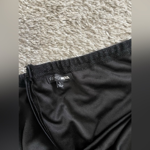 Fashion Nova Pearl Embellished Mini Dress - Picture 4 of 5